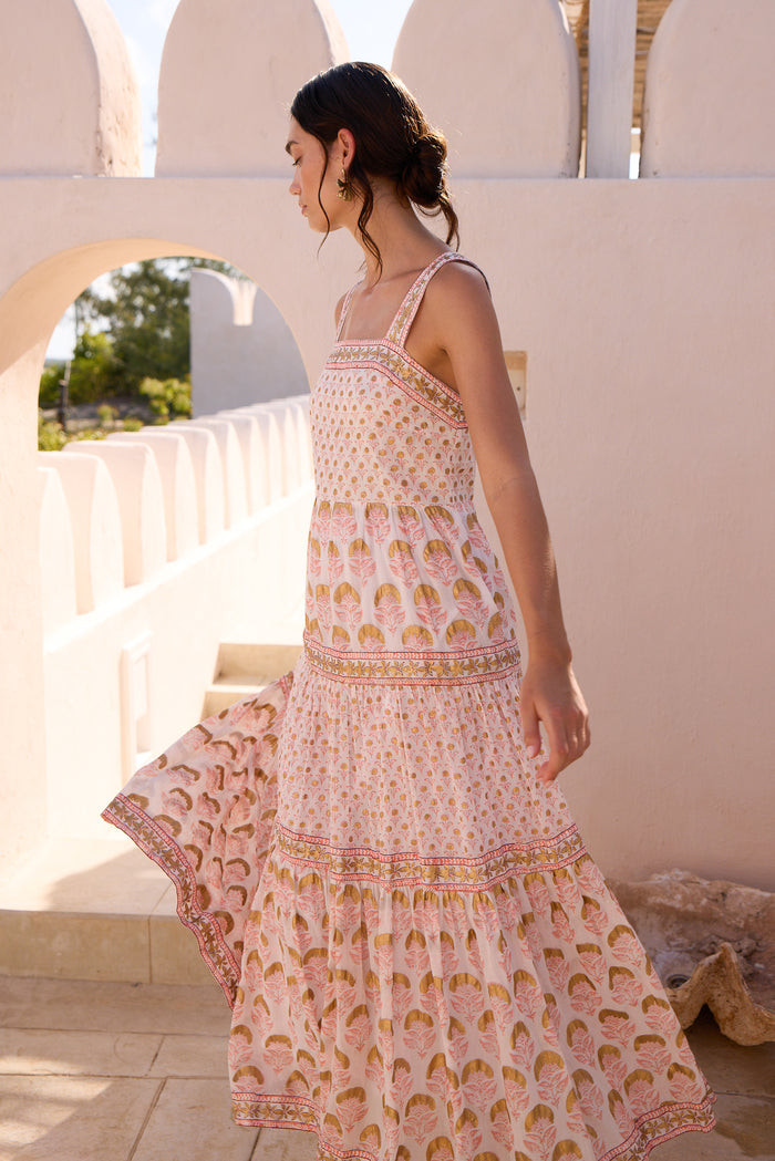 Strappy Maxi- Arbor Coral