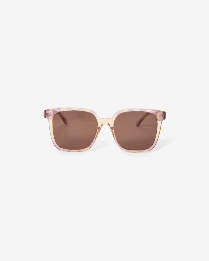 Sunglasses in Lilac Stripe