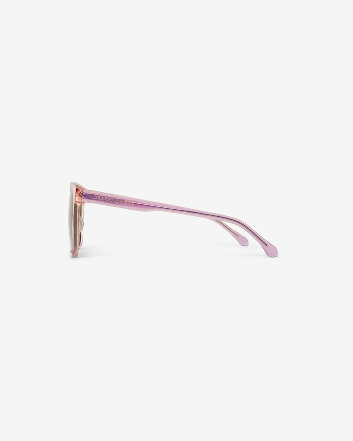 Sunglasses in Lilac Stripe