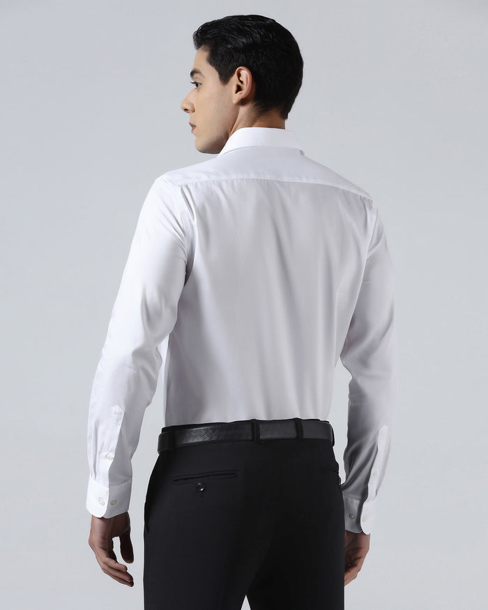 Super White Textured Shirt - Sting