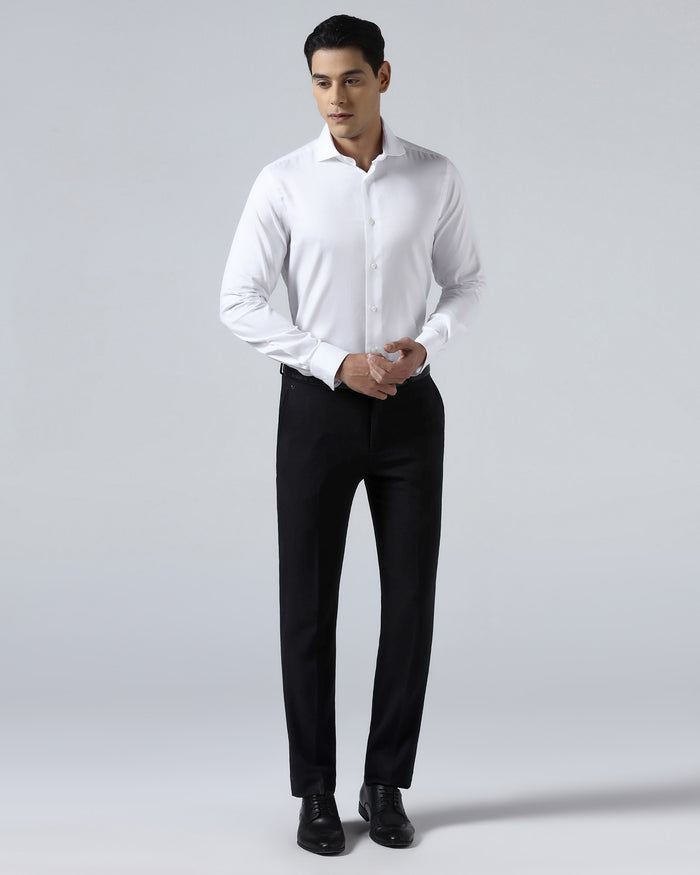 Super White Textured Shirt - Sting