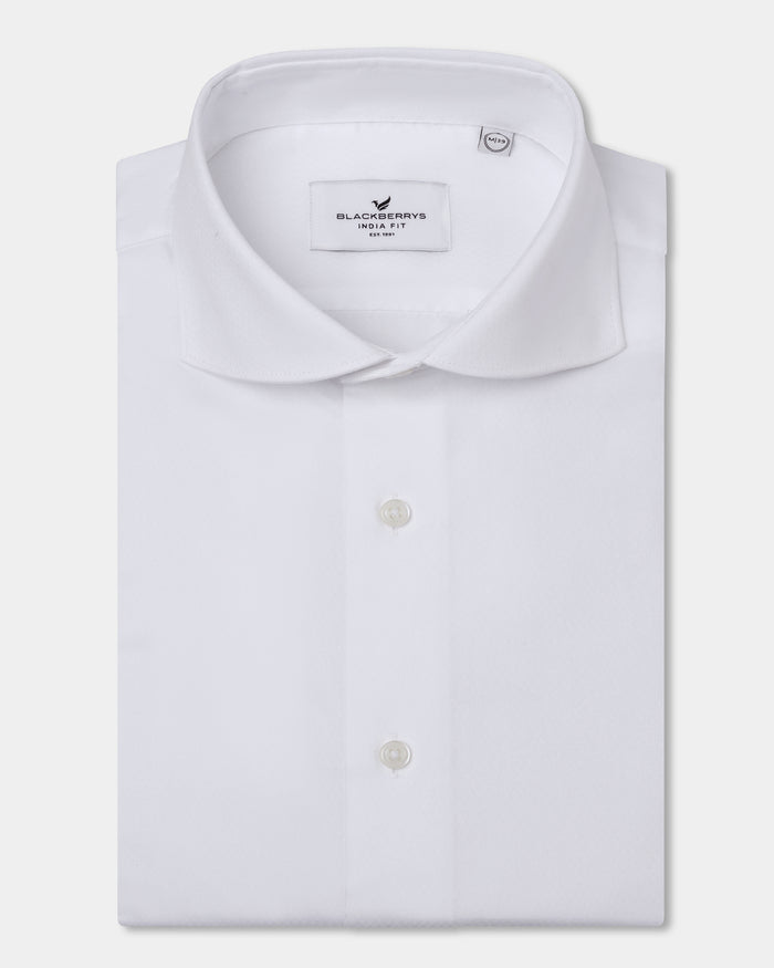 Super White Textured Shirt - Sting