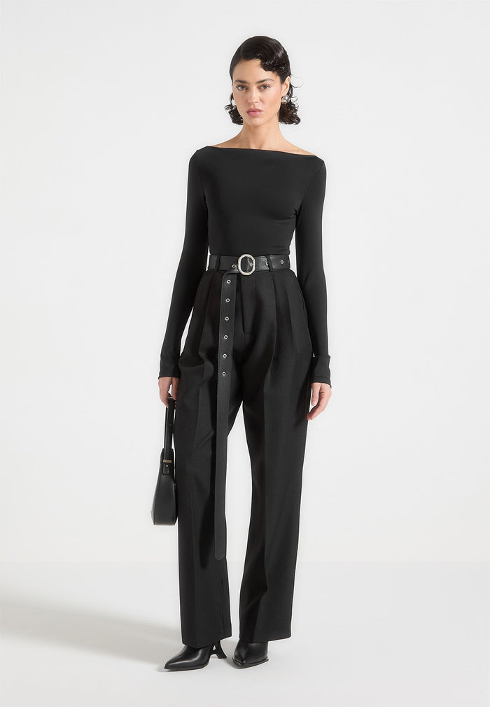 suzanne-tailored-trousers-with-oversized-belt-and-ankle-ties-black
