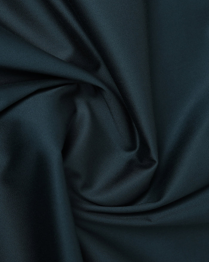 Teal Unwrinkle Solid Shirt - Sylvia