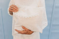 Lace envelope with scalloped flap.