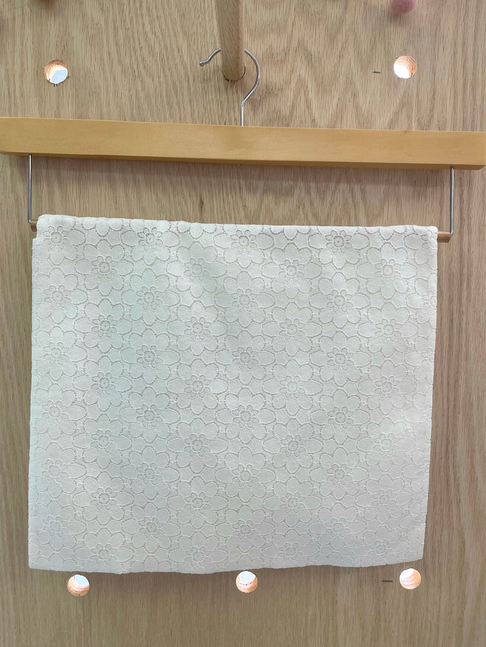 Back of lace envelope.