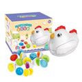The Kiddie Concept Color and Shape Egg Matching Toy