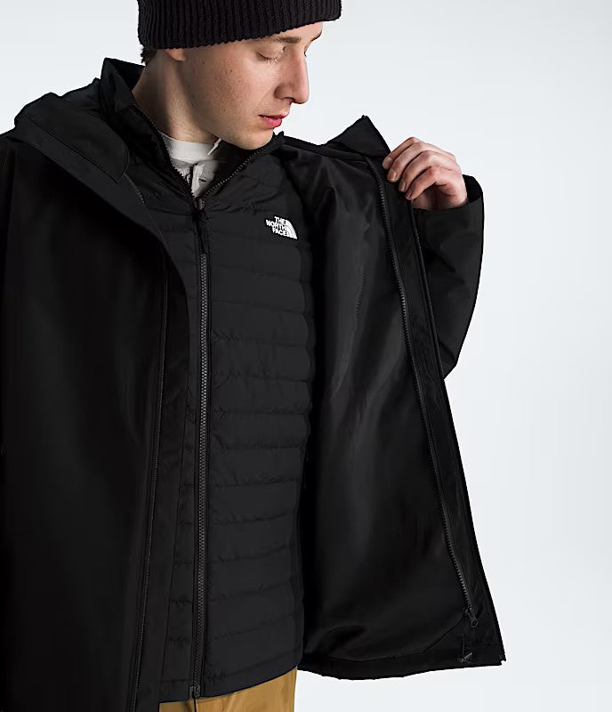 THE NORTH FACE MENS CARTO MONO TRICLIMATE® HOODED WINTER JACKET