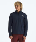 THE NORTH FACE MENS CEDAR TRAIL GRID FLEECE ¼ ZIP SWEATER