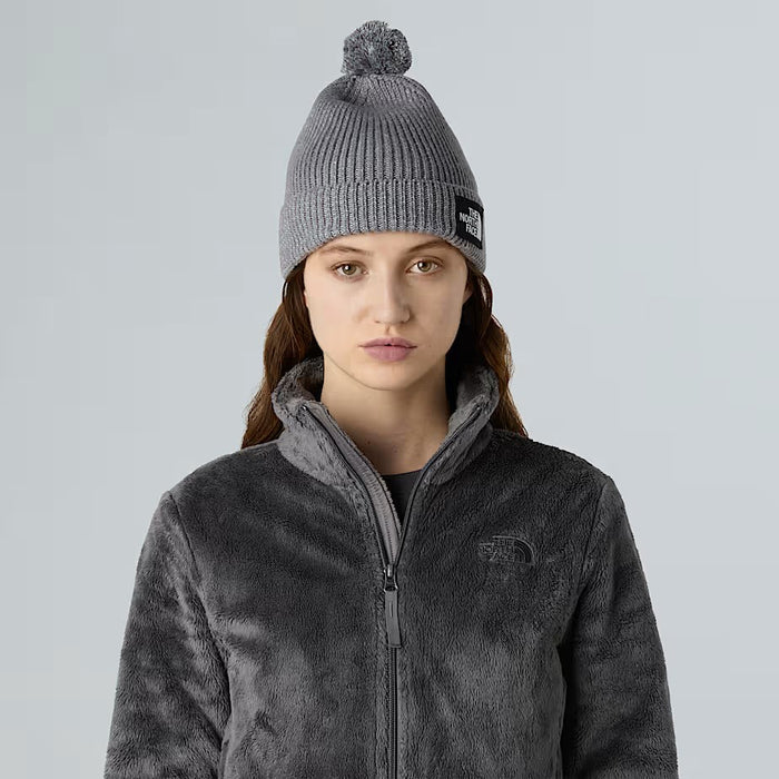 THE NORTH FACE UNISEX TNF™ LOGO BOX POM BEANIE WINTER HAT