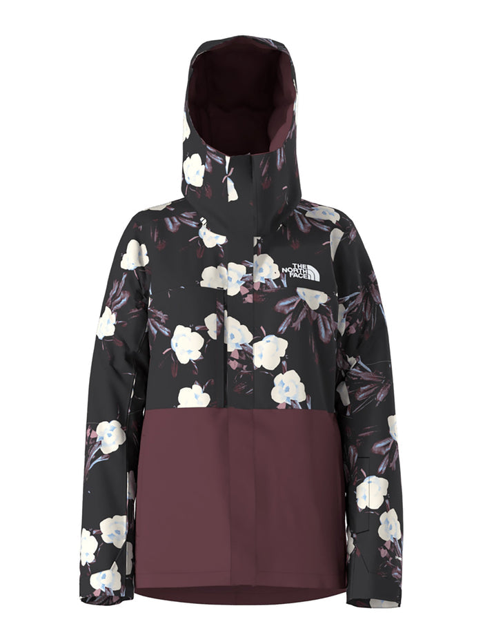 TNF BLACK WINTER FLOWERS PRINT/ALPINE PLUM / XL