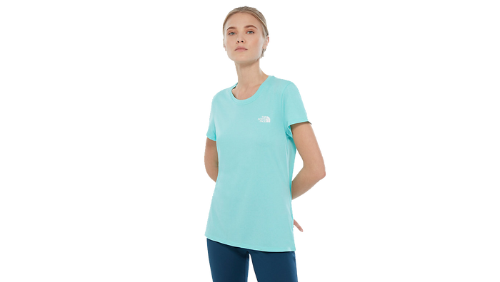 The North Face Womens Reaxion Amp Short Sleeve Tee