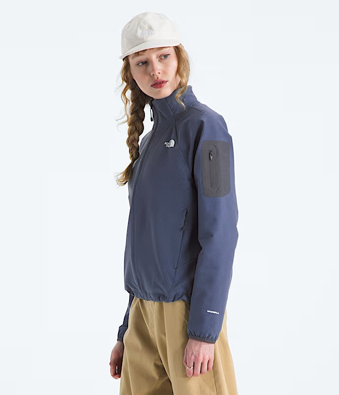 THE NORTH FACE WOMENS TEK APPROACH SOFTSHELL JACKET