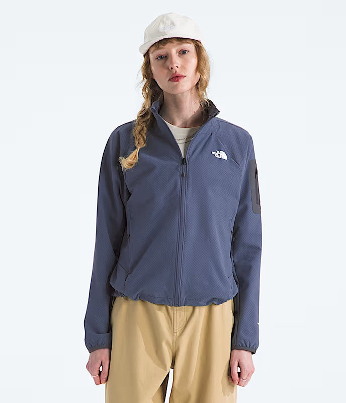 THE NORTH FACE WOMENS TEK APPROACH SOFTSHELL JACKET