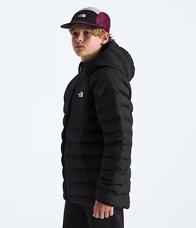 THE NORTH FACE YOUTH BOYS' REVERSIBLE PERRITO HOODED WINTER JACKET