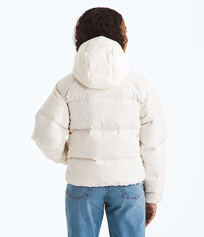 THE NORTH FACE YOUTH GIRLS' NORTH DOWN HOODED WINTER JACKET 26