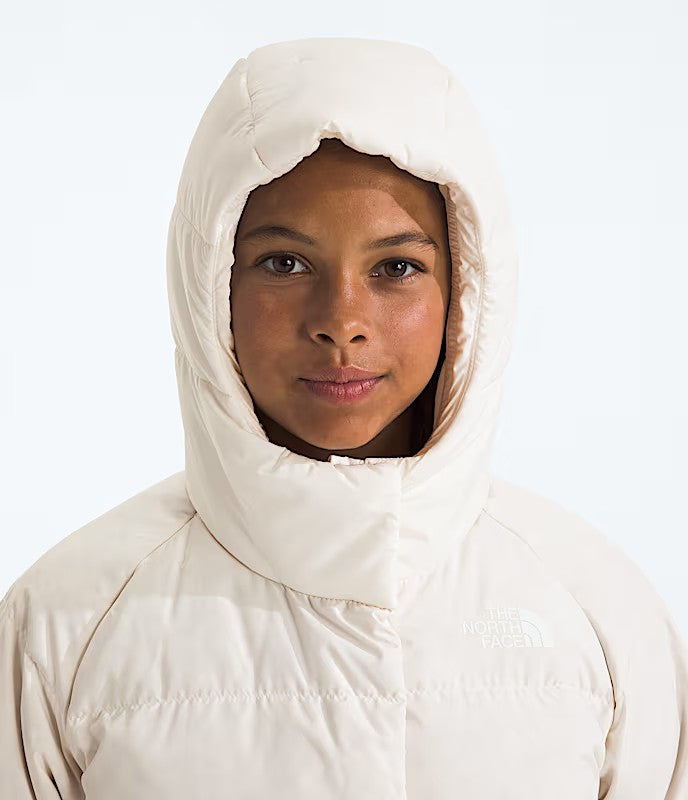 THE NORTH FACE YOUTH GIRLS' NORTH DOWN HOODED WINTER JACKET 26