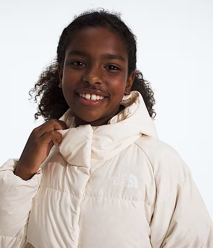 THE NORTH FACE YOUTH GIRLS' NORTH DOWN HOODED WINTER JACKET 26