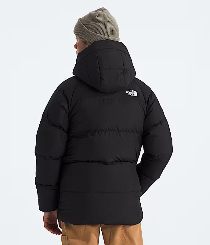 THE NORTH FACE YOUTH TEEN NORTH DOWN FLEECE-LINED SHORT PARKA