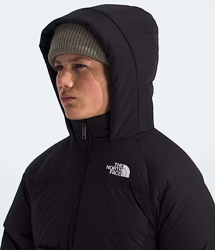 THE NORTH FACE YOUTH TEEN NORTH DOWN FLEECE-LINED SHORT PARKA