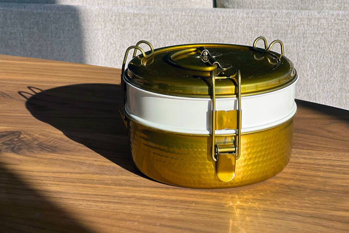 Tiffin Lunch Box - Large 2 Layer