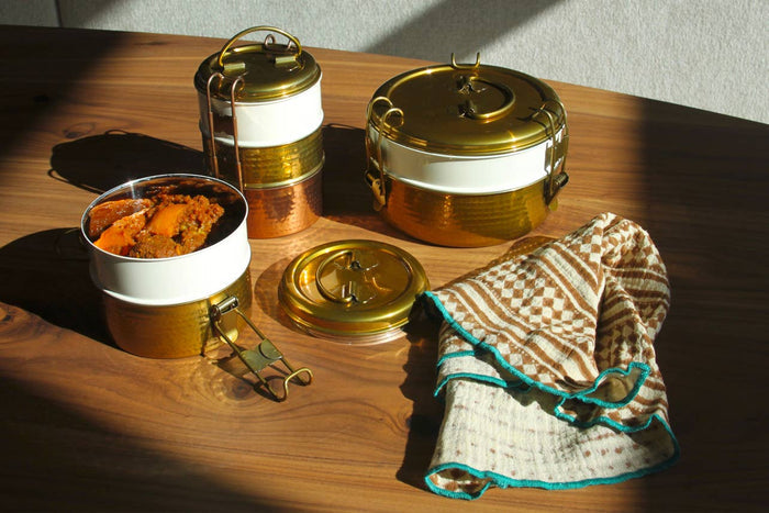 Tiffin Lunch Box - Large 2 Layer