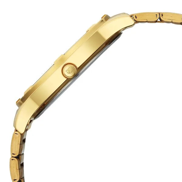 Titan Karishma Quartz Analog Green Dial Golden Stainless Steel Strap Watch For Men - Ashoka Watch Company