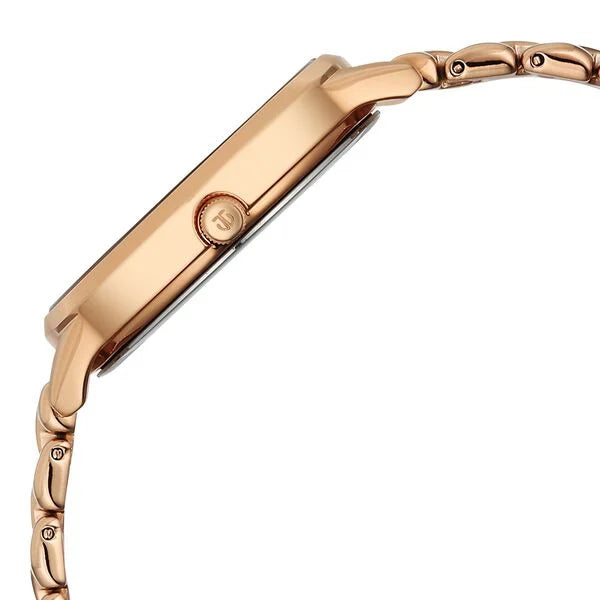 Titan Neo Quartz Analog Maroon Dial Rose Gold Metal Strap Watch For Women - Ashoka Watch Company