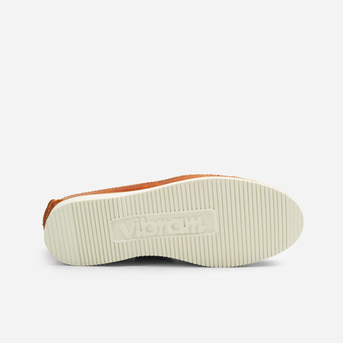 TREK MOC LEATHER  - CAMEL
