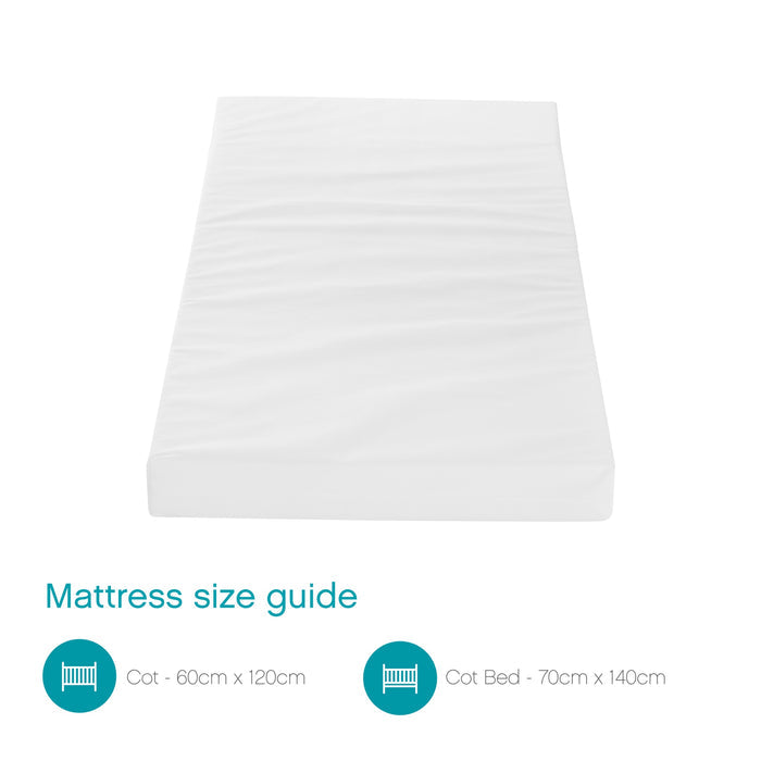 Tutti Bambini Foam Cot Bed Mattress 60x120