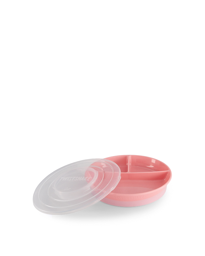 Twistshake Divided Plate with Lid