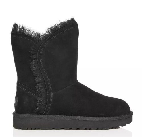 Ugg - Women Classic Short Fluff High Low (Black) - Clique Apparel