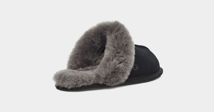 Ugg - Women Scuffette II (Blk/Gry) - Clique Apparel