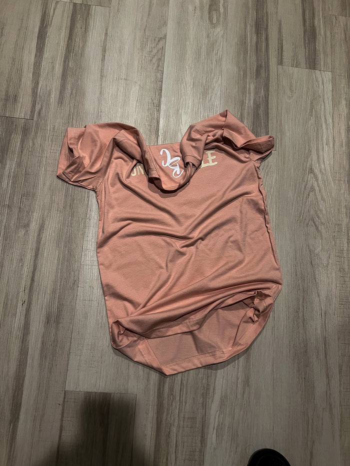 “Undeniable Talent” Tee (Peach/Cream/ White