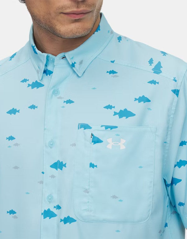 UNDER ARMOUR MENS UA DOCKSIDE SHORT SLEEVE SHIRT