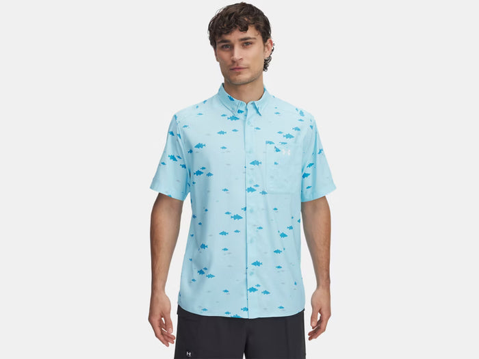 UNDER ARMOUR MENS UA DOCKSIDE SHORT SLEEVE SHIRT