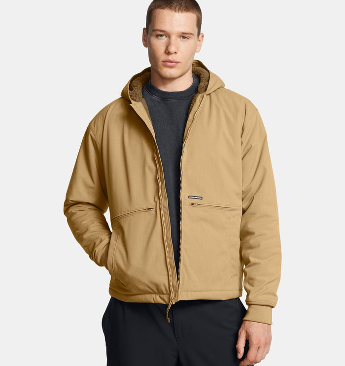 UNDER ARMOUR MENS UA EXPANSE FLEECE-LINED WINTER JACKET