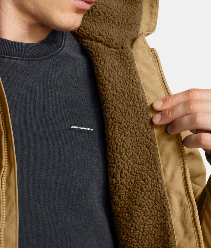 UNDER ARMOUR MENS UA EXPANSE FLEECE-LINED WINTER JACKET