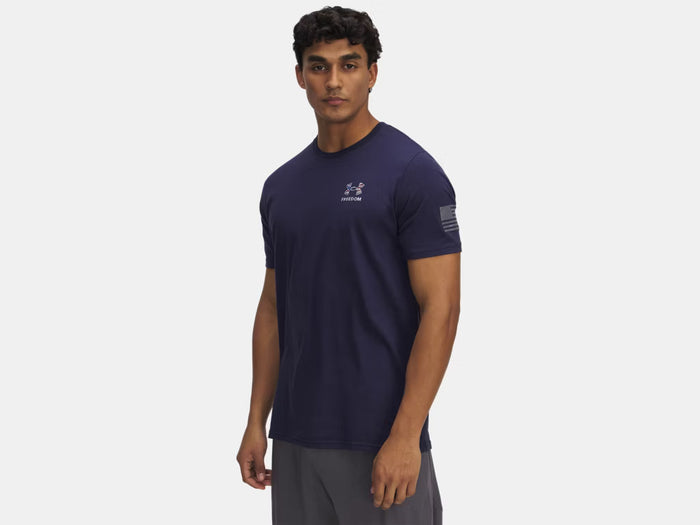 UNDER ARMOUR MENS UA FREEDOM EAGLE SHORT SLEEVE SHIRT