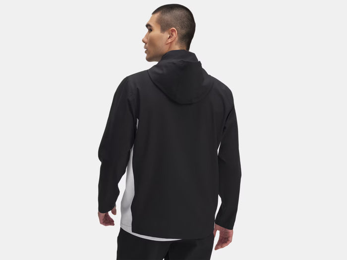 UNDER ARMOUR MENS UA RIVAL STRETCH WOVEN FULL ZIP SWEATER
