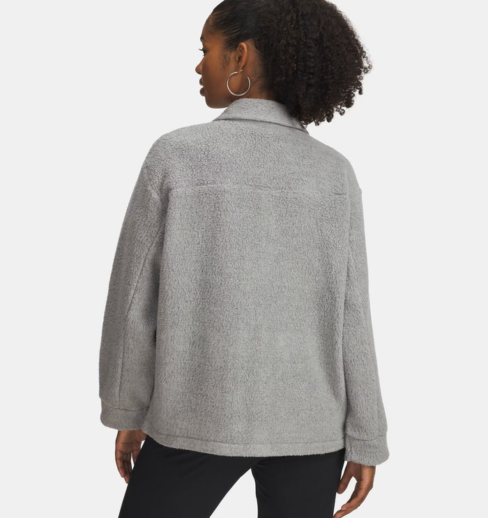 UNDER ARMOUR WOMENS UA EXPANSE FLEECE SHACKET SWEATER