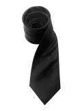 Uptown Black Silk Tie