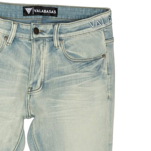 Valabasas - MR. Slim 4 Way Stretch -  Light Wash - Clique Apparel