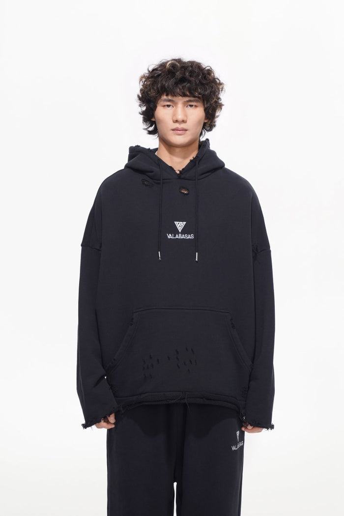 Valabasas - Platinum Hoodie - Black - Clique Apparel