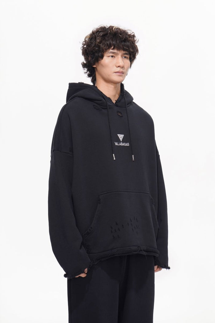 Valabasas - Platinum Hoodie - Black - Clique Apparel