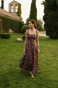 Vestido Carlota Verbena Marrón