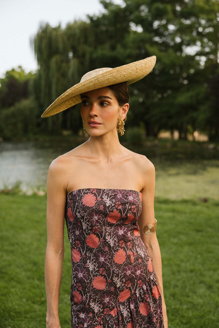 Vestido Tana Verbena Marrón