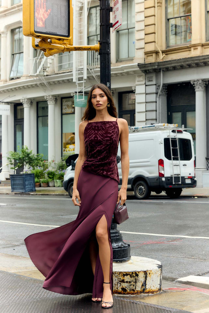 Vestido Tiffany Morado