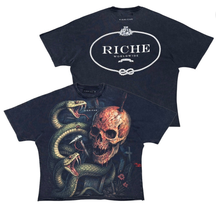VieRichie - Garden Of Eden Tee - Black - Clique Apparel