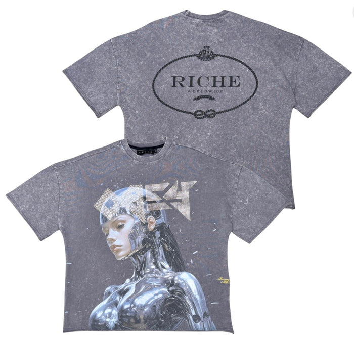 VieRichie - Obey Vr Tee - Grey - Clique Apparel